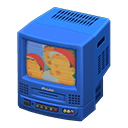 TV with VCR: (Blue) Blue / Colorful