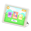 tablet device [White] (White/Colorful)