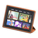 tablet device [Brown] (Brown/Colorful)