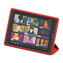 tablet device [Red] (Red/Colorful)