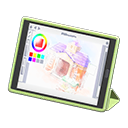 tablet device [Green] (Green/Colorful)