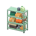 tool shelf [Green] (Green/Colorful)