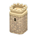 башня замка [Цвет слоновой кости] (Бежевый/Бежевый)
