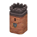 torreón de castillo [Marrón] (Marrón/Azul)