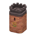 torreón de castillo [Marrón] (Marrón/Naranja)