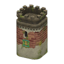 城塔 [損壞] (棕色/綠色)