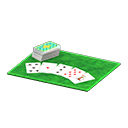 jeu de cartes [Vert] (Vert/Blanc)
