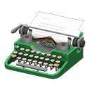 typewriter: (Green) Green / Gray