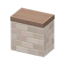Main image of Tall brick island counter