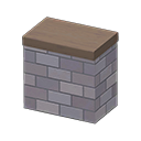 Main image of Tall brick island counter