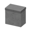 Image of Hoog betonnen blok