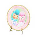 Animal Crossing New Horizons Reese & Cyrus Photo Plate Image