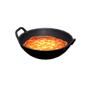 wok [Crevettes sauce chili] (Noir/Rouge)