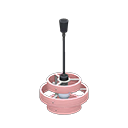 lámpara de techo círculos [Rosa] (Rosa/Negro)
