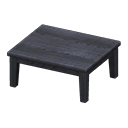 wooden table: (Black) Black / Black