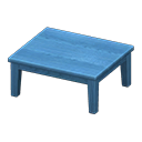 wooden table: (Blue) Blue / Blue