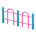 valla de parque infantil [Azul y rosa]