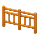 clôture en fer [Orange]