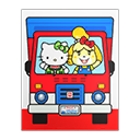 Animal Crossing New Horizons Hello Kitty Poster Image