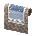 Image of Falling-snow wall