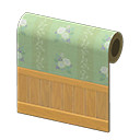 Animal Crossing New Horizons Green Blossoming Wall Image