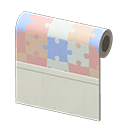 Animal Crossing New Horizons Colorful Puzzle Wall Image