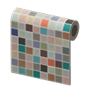 Animal Crossing New Horizons Colorful-tile Wall Image