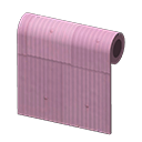 Pink-Wellblechwand