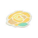 Animal Crossing New Horizons Yellow Rose Rug Image