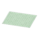 Animal Crossing New Horizons Simple Green Bath Mat Image