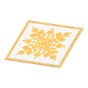 黃色夏威夷拼布地毯