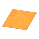 オレンジのシンプルマット・Mの画像