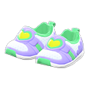可爱休闲鞋 [紫色] (紫色/绿色)