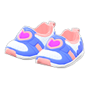cute sneakers [Blue] (Blue/Pink)