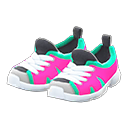 hi-tech sneakers [Pink] (Pink/Green)