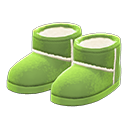 雪地靴 [绿色] (绿色/白色)
