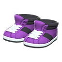высокие кроссовки [Фиолетовый] (Фиолетовый/Черный)