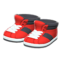 high-tops [Red] (Red/Black)