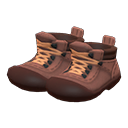登山鞋 [棕色] (棕色/米色)