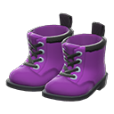 work boots [Purple] (Purple/Black)