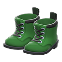 paire de bottes de travail [Vert] (Vert/Noir)