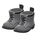work boots [Gray] (Gray/Black)