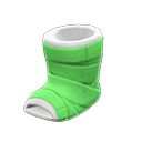 腳部石膏 [綠色] (綠色/灰色)