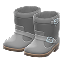 steel-toed boots [Gray] (Gray/Brown)