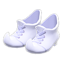 mage's booties: (White) White / White