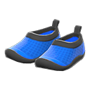 waterschoenen [Marineblauw] (Blauw/Zwart)