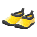 zapato acuático [Amarillo] (Amarillo/Negro)