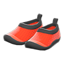 zapato acuático [Rojo] (Rojo/Negro)