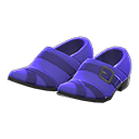 尖头鞋 [蓝色] (蓝色/黑色)
