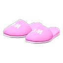 厕所拖鞋 [粉红] (粉红/粉红)